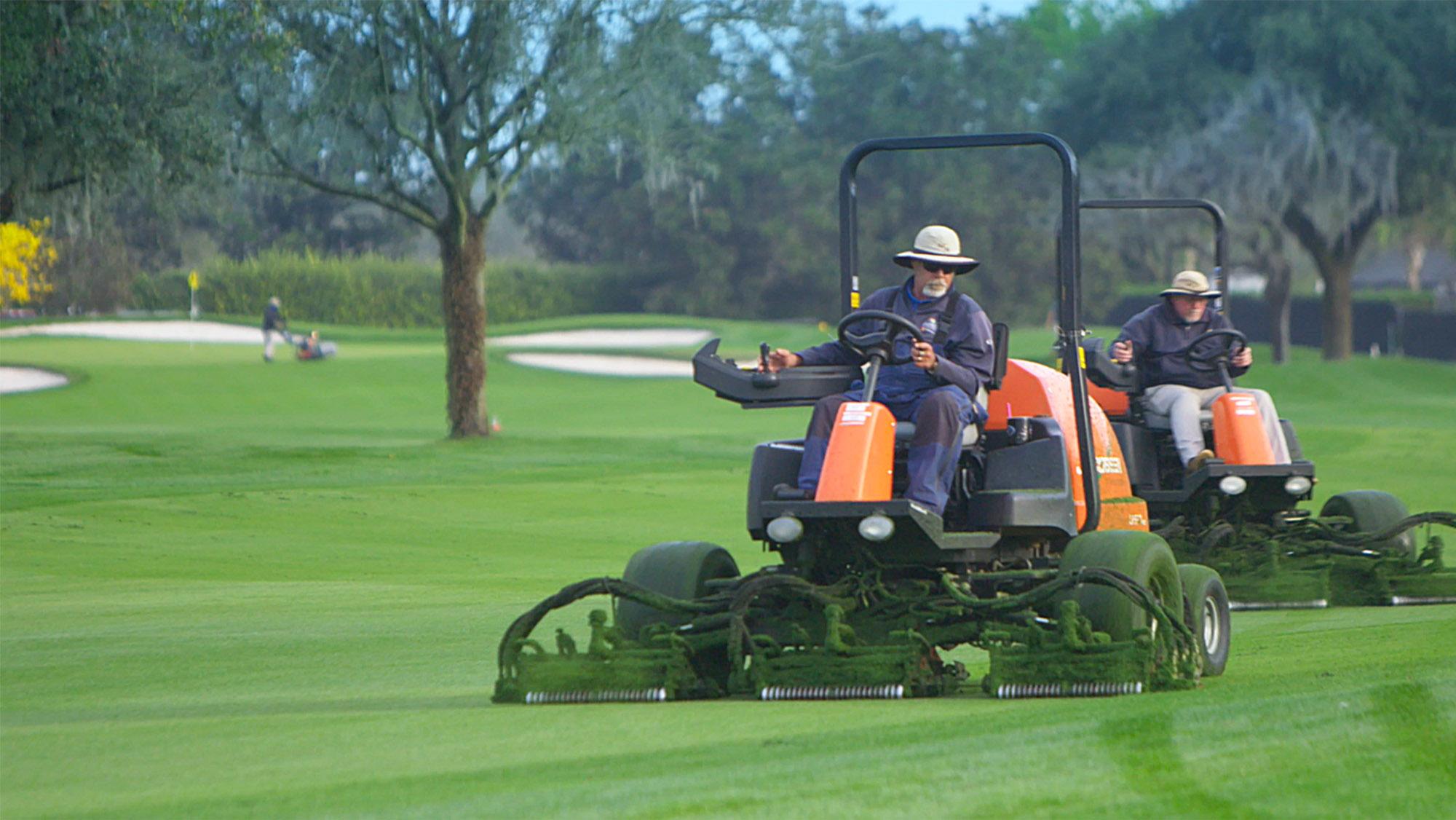 Jacobsen golf course mowers hot sale